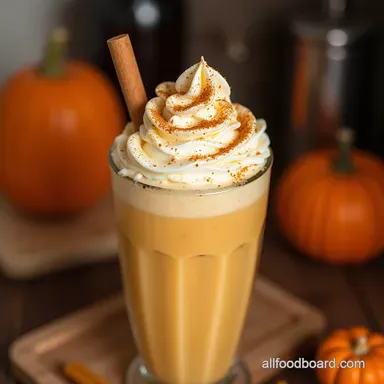 Best Homemade Pumpkin Spice Milkshake Recipe Easy Creamy Recipe Card