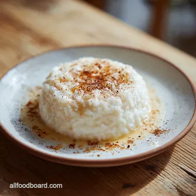 Creamy Rice Pudding Recipe for 4 Servings