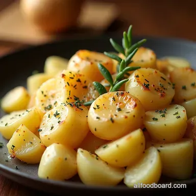 Creamy Garlic Dauphinoise The Best Side Dishes for Steak Recipe Card