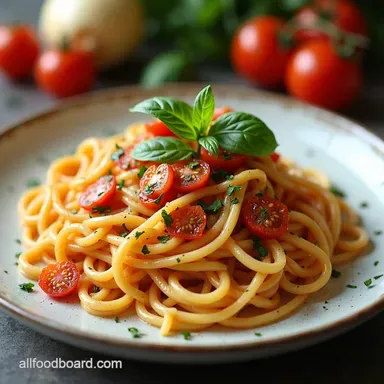 Creamy Sun Dried Tomato andChicken Zoodles So Easy