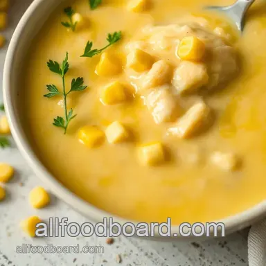 Creamy Corn Chowder Recipe: Sunshine in a Bowl! Recipe Card