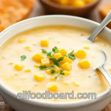 Creamy Corn Chowder Recipe: Sunshine in a Bowl!