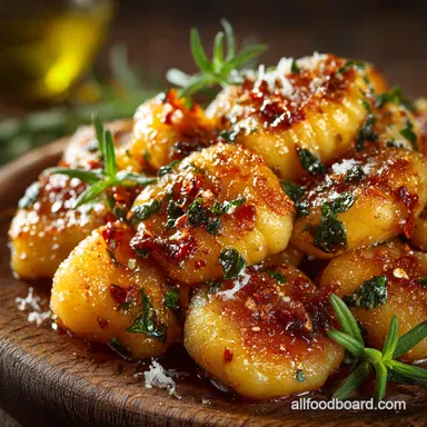 Creamy Tuscan Gnocchi An Italian Comfort Food Classic Recipe Card