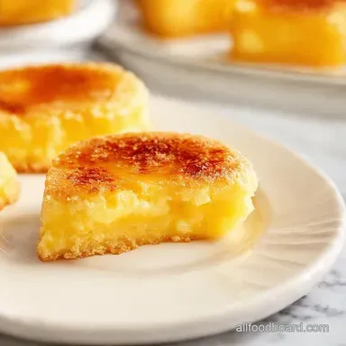 Easy Cr&egrave;me Br&ucirc;l&eacute;e Cookies Custardy Bliss at Home Recipe Card