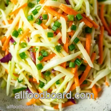 Refreshingly Easy Slaw with Fennel: A Crunchy Summer Delight Recipe Card