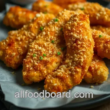 Crispy & Juicy Air Fryer Chicken Tenders – Quick, Guilt-Free Comfort Recipe Card