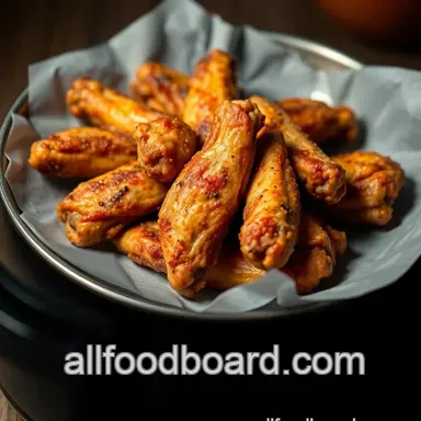 How to Make Delicious Crispy Chicken Wings in Your Farberware Air Fryer Recipe Card