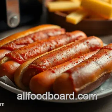 Easy Crispy Air Fryer Hot Dogs: How to Cook Hot Dogs in Minutes!