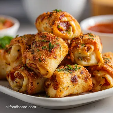Crispy Air Fryer Pizza Rolls in 10 Minutes (Air Fryer Recipe)