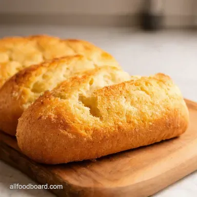 Crispy Garlic Parmesan Bread Ready in 20 Minutes Recipe Card