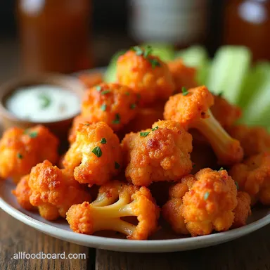 Crispy Baked Buffalo Cauliflower Wings Your New Favourite Recipe Card