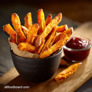 Baked Sweet Potato Fries: The Secret to Crispy Oven Results Recipe Card