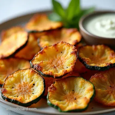 Crispy Vegan Zucchini Chips Baked Not Fried Bliss