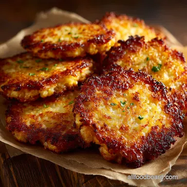 Crispy Cauliflower Hash Browns My GoTo Low Carb Recipe Recipe Card