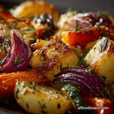 Roasted Vegetables: Get Ultra-Crispy Results in the Oven Recipe Card