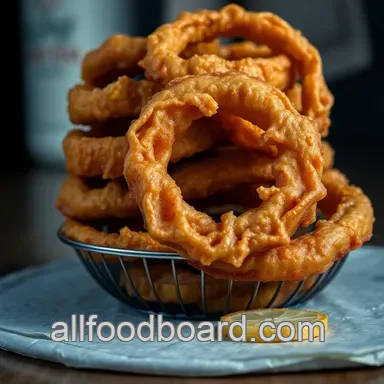 Crispy Homemade Onion Rings: A Family Favorite Recipe for Perfectly Crunchy Delights Recipe Card