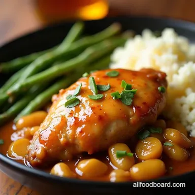 Crock Pot Honey Garlic Chicken Easiest Weeknight Dinner Recipe Card
