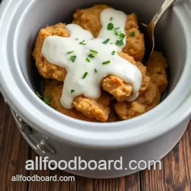 Ultimate Comfort: Easy Crockpot Chicken with Creamy Ranch Sauce! Recipe Card