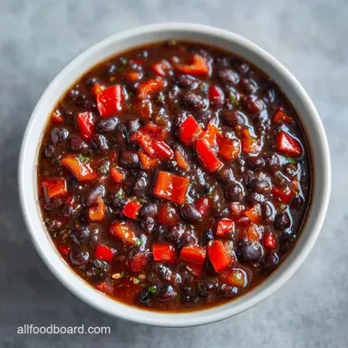 Crockpot Black Bean Soup: Silky Texture