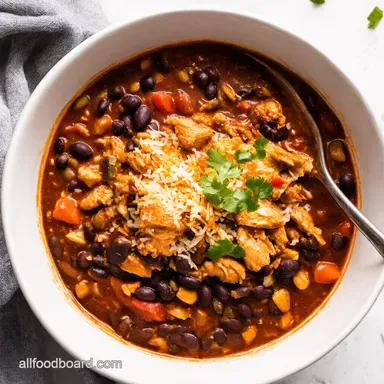 Easy Crockpot Chicken Chili Recipe Slow Black Bean Bliss