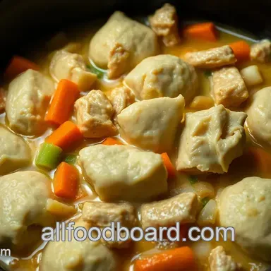 Crockpot Chicken and Dumplings: Grandma' s Hug in a Pot!