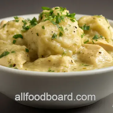 Easy Crockpot Chicken and Dumplings - Comfort Food!