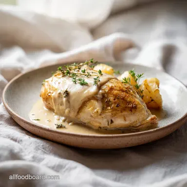 Crockpot Chicken and Gravy for 6 Servings | Tender Slow-Cooked Meal