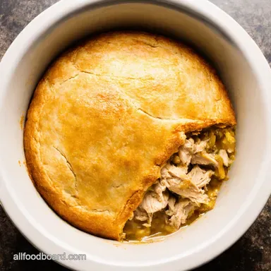 Deliciously Simple Crockpot Chicken Pot Lazy Sunday Pie