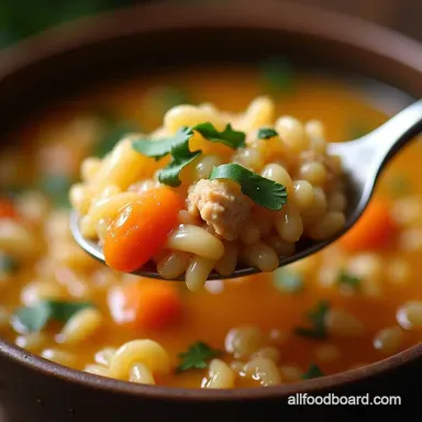 The Ultimate SetandForget Crockpot Chicken and Rice Soup Recipe Card