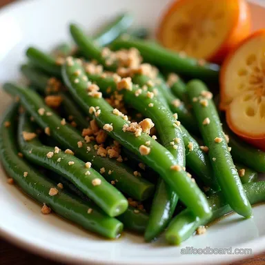 The Easiest Ever Slow Cooker Garlic Butter Green Beans