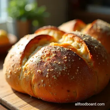 Easy Crusty Boule Bake Artisan Bread at Home Recipe Card