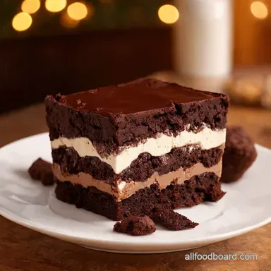 Decadent Chocolate Brownie Trifle My Easy Layered Dessert Recipe Card