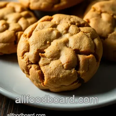 Decadent Peanut Butter Cookies: Chewy, Nutty & Irresistible Treats Recipe Card