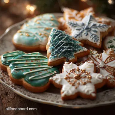 Decorated Christmas Cookies: The Perfect No-Spread Cut-Outs Royal Icing Masterclass