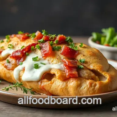 How to Bake Chicken Stuffed Bread with Bacon & Ranch: A Delicious Twist!