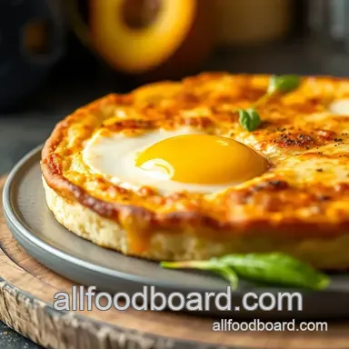 How to Bake English Muffin Breakfast Pizza Quick: A Family Favorite! Recipe Card