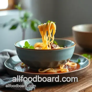 How to Make Quick Beef Noodles with Savory Sauce: A Tasty 30-Minute Meal! Recipe Card