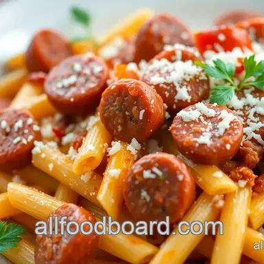 Delicious Spicy Roma Sausage Pasta Recipe