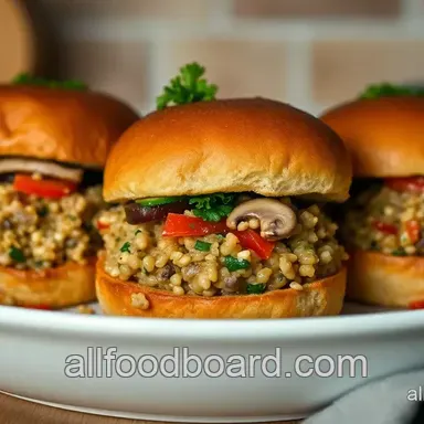 Deliciously Loaded Veggie Sliders: A Plant-Based Family Favorite