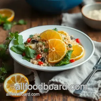 My Grandmother's Salad + Quinoa + Refreshing Citrus Delight: 7 Amazing Tips! Recipe Card