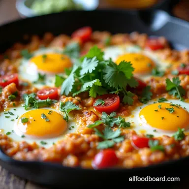 Mexican Inspired Breakfast Skillet My Fiesta in a Pan