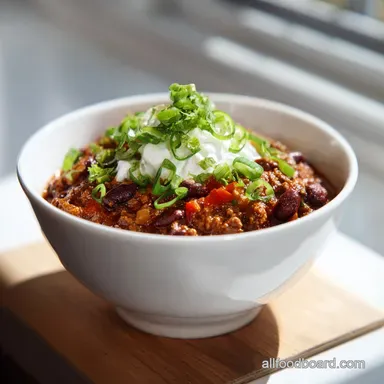 Devon's Award Winning Chili Recipe for 10 Servings