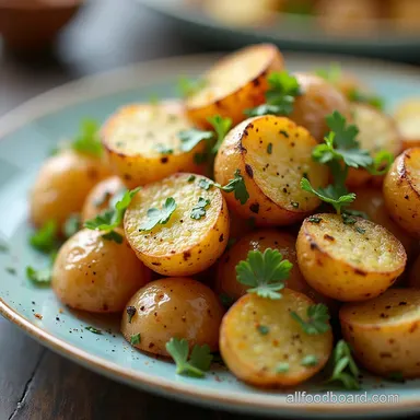 Dietitian Smashed Potato Salad with Crispy Edges