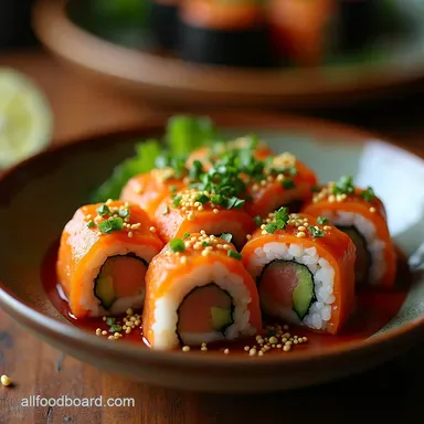 Easy Dragon Roll Sushi Bowl Recipe No Mat Required Recipe Card