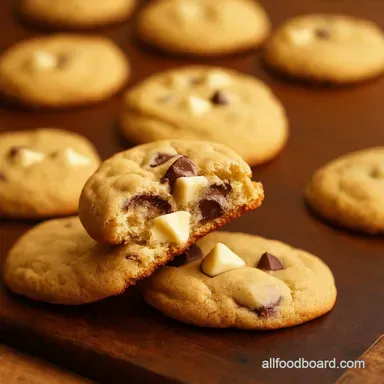 Dreamy White chocolate chunk cookies A Classic Treat Recipe Card