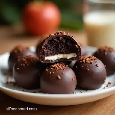 The Ultimate 3Ingredient Oreo Truffles NoBake Magic Recipe Card