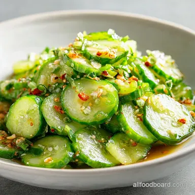 Easy Asian Cucumber Salad: Ultra Crisp & Zesty