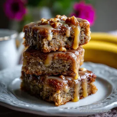 Banana Bread Bars: Irresistible Sheet Pan Recipe Recipe Card