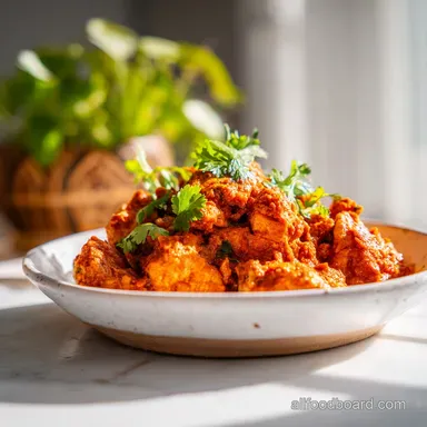 Chicken Masala with Yogurt Marinade for 4 Recipe Card