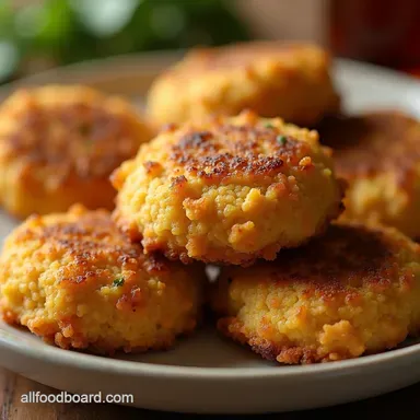 The Golden Crumb Easy Crispy Chicken Patties Recipe Recipe Card